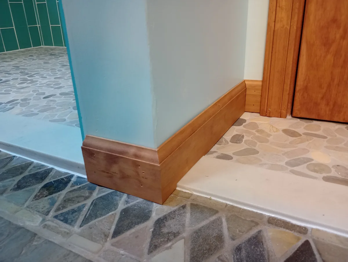 Bathroom remodel by American Remodeling and Construction in Weirton WV