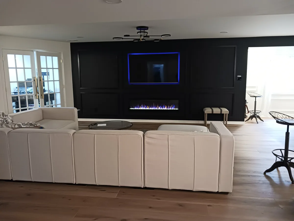 Home addition and interior remodel by American Remodeling and Construction
